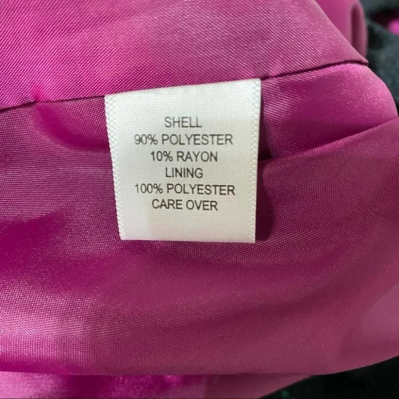 Relativity 6P Womens Plaid Swing Coat Green Blue Black Round Button Front Jacket - Picture 6 of 7